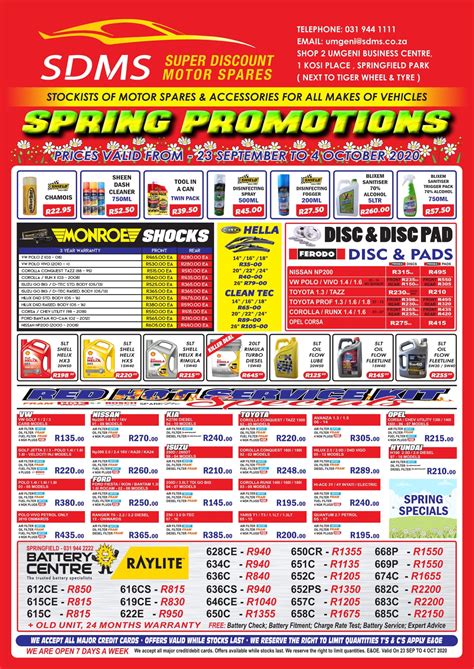 MIDAS Super Discount Motor Spares .